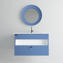 وحدة موبيليا 8002 بلو بحوض ابيض مستورد