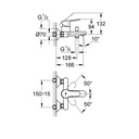 خلاط بانيو باو ايدج كروم 3282000A