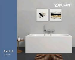 بانيو ايميليا 150x70 سيملس ابيض