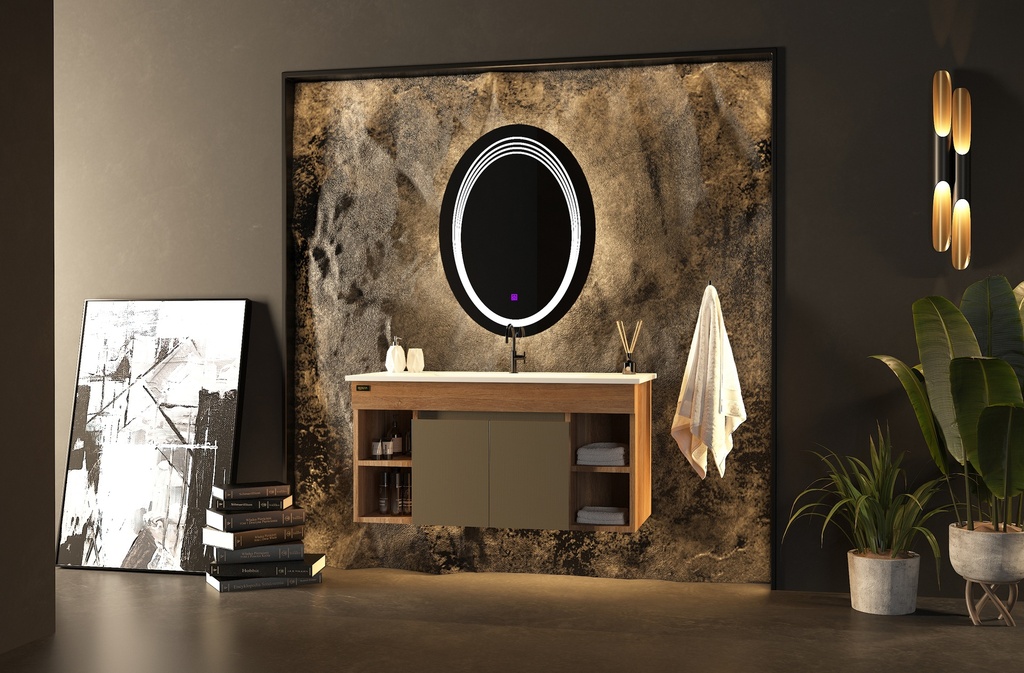 وحدة موبيليا 10009 جولد بحوض ابيض مستورد