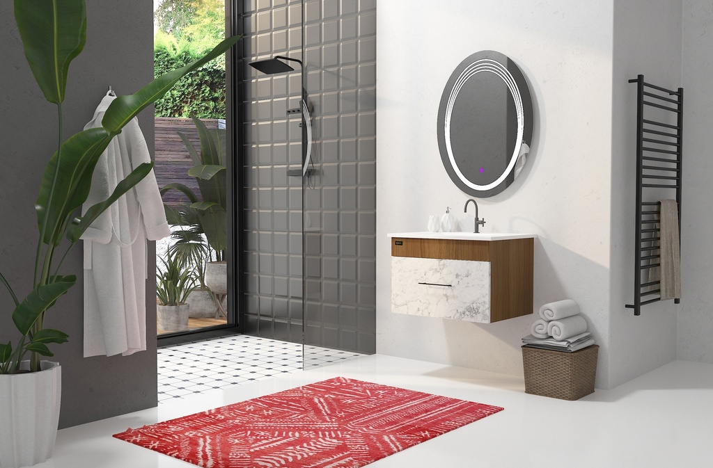 وحدة موبيليا 60EC02 كرارة بحوض ابيض مستورد