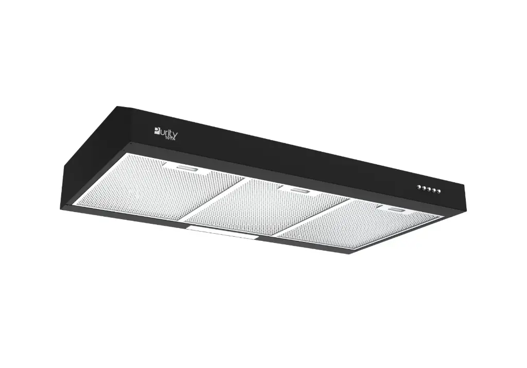 شفاط مطبخ 80سم تركي اسود PTSLIM BL من بيورتي 