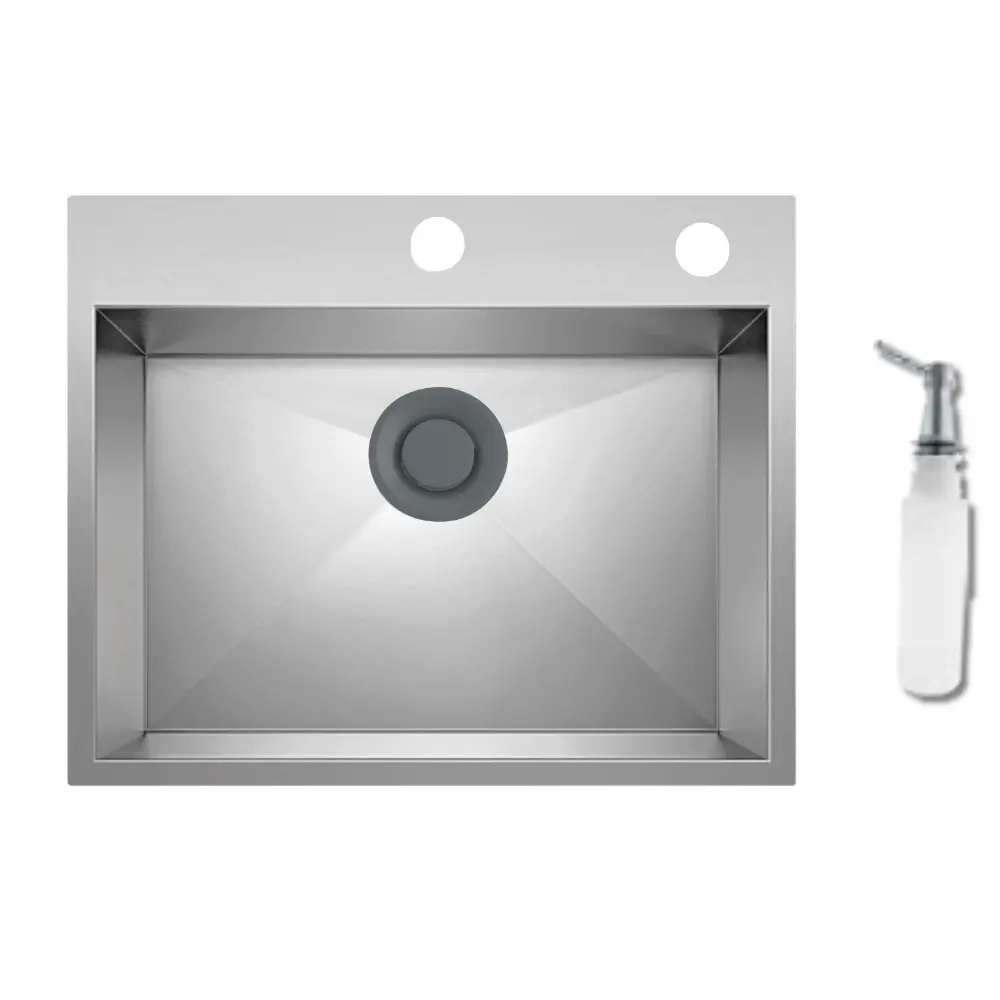 حلة مطبخ هاند ميد ستانلس مقاس 79x50سم SQH 79 ST من بيورتي 