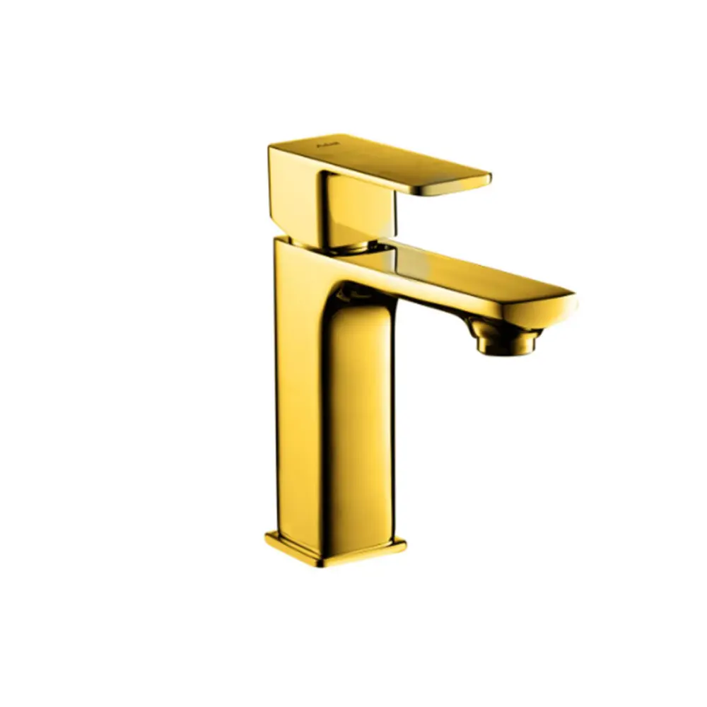 خلاط حوض قصير جولد مط تركي 159445018 BLOC GOLD MAT من بيورتي