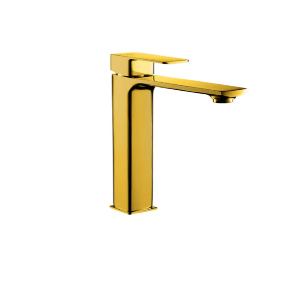 خلاط حوض طويل جولد مط تركي BLOC GOLD MAT 159445518 من بيورتي