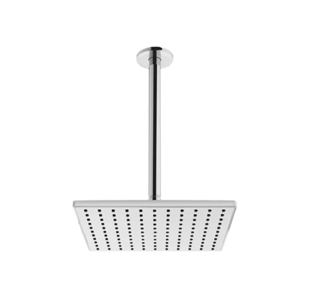 طاسة دش بعامود سقفي 30×30 كروم ADS21 من بيورتي