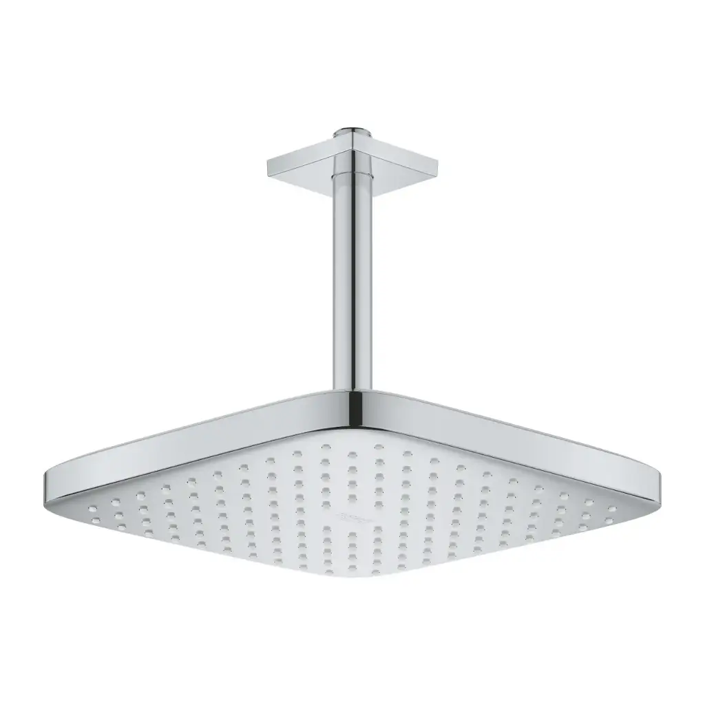 طاسة دش تيمبستا 25 سم مربعة بعامود سقفي 14 سم 26688000 من جروهي