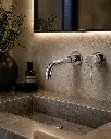 خلاط حوض دفن راوند كروم HY-2401SI من هوايي 