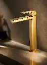خلاط حوض ديكور جولد HY-2427GO من هوايي