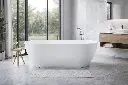 بانيو ترينتو 168x80 سيملس ابيض من ديورافيت