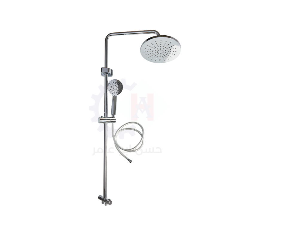 عامود تورنيو مع سماعة دش كروم ق SD3240-CP من سارديزاين