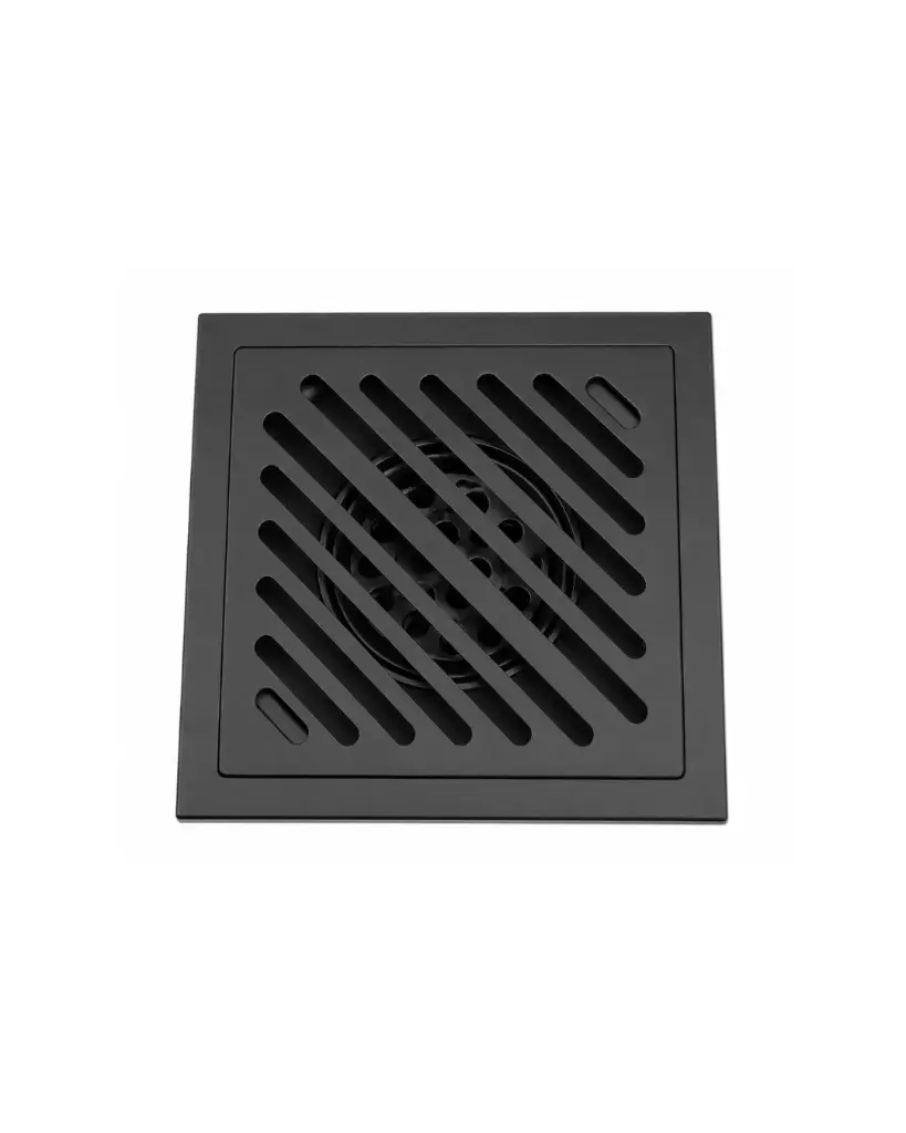 غطاء بلاعة 20×20 اسود بمانع ارتداد نحاس 
