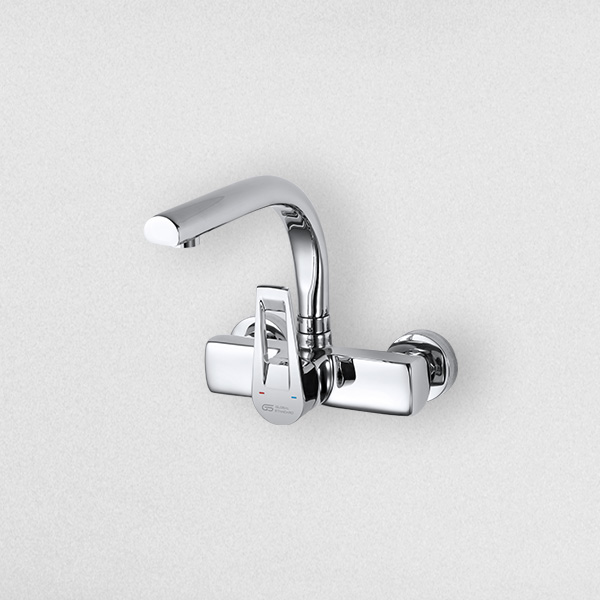 خلاط مطبخ حائطي بيرال كروم GS-1033-CP