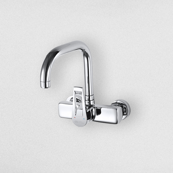 خلاط مطبخ حائطي بيرال كروم GS-1034-CP