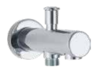 مخرج دفن سفلي بمحول كروم GS-3300-CP
