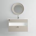 وحدة موبيليا 8002 لاتيه بحوض ابيض مستورد