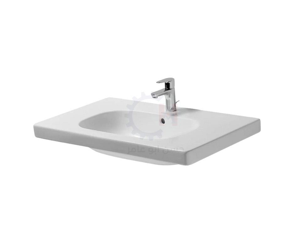 حوض دي كود موبيليا 85 سم ابيض من ديورافيت