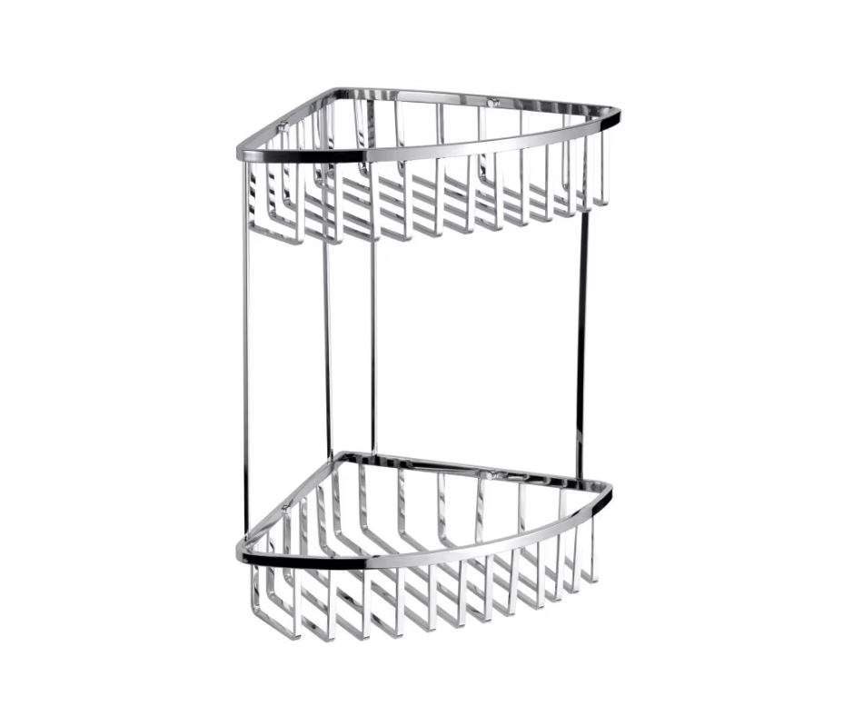 ركنة ثنائية استالس 304 مستوردة كروم L-52