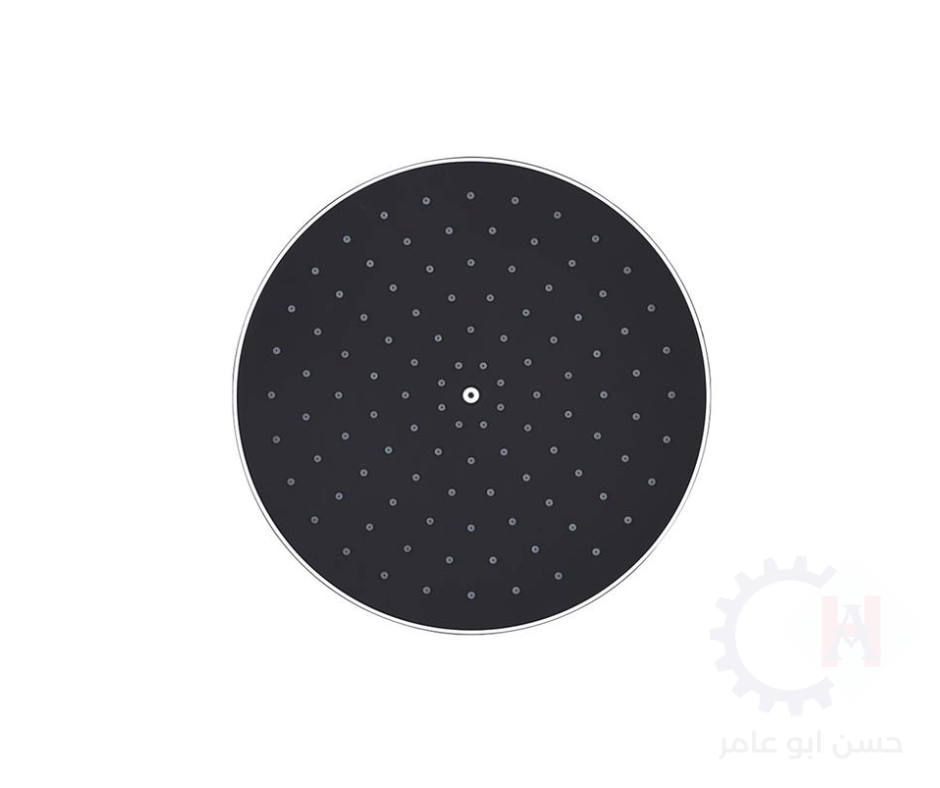 طاسة دش دفن دائرية 30 سم اسود SD4104-BC من سارديزاين