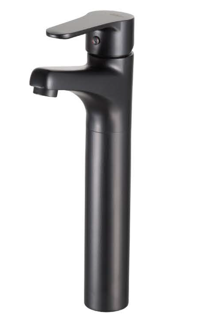 خلاط حوض طويل ميرا بلس اسود GS-1041-BP