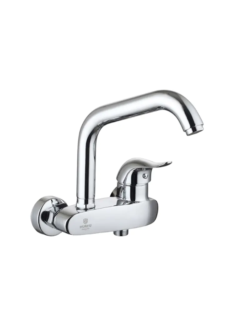 خلاط مطبخ حائطي كروم HY50762131 من هوايي