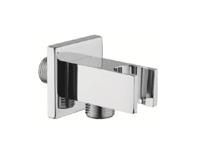 حامل سماعة بمخرج دفن مربع كروم SD3209-CP من سارديزاين