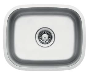 حلة مطبخ 40x45 سم 0.8 مللي D400 شامل بالصرف
