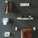 طقم اكسسوار 6 قطع ابيض