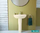 حوض فيجا 60 سم بعامود كامل برجامون