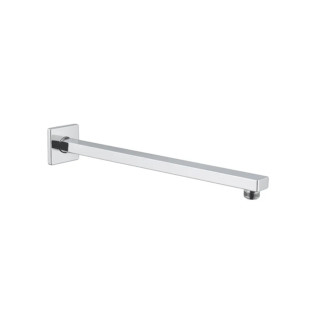 مخرج دفن حائطي 40 سم مربع كروم GS-3256-CP