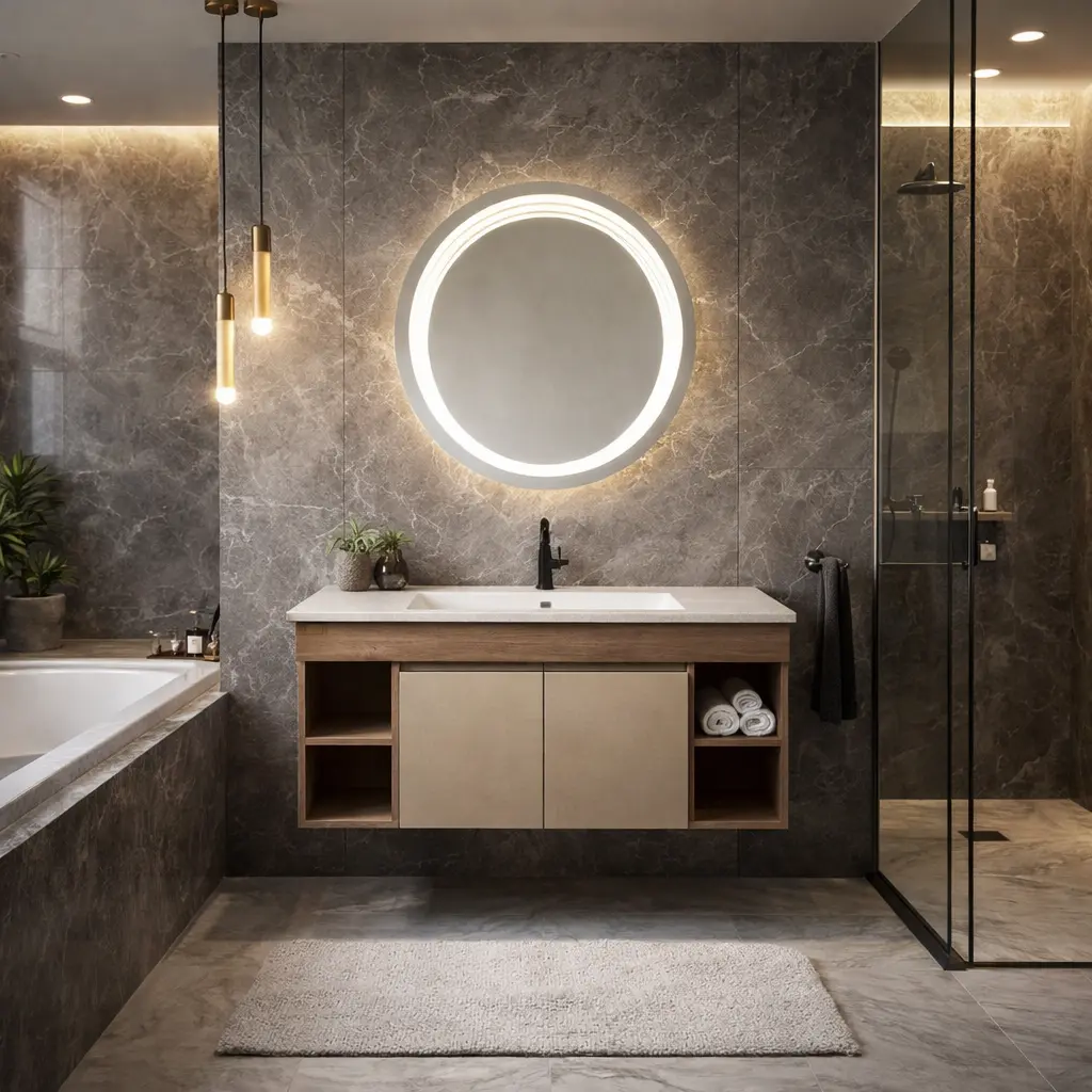 وحدة موبيليا 10009 جولد بحوض ابيض مستورد