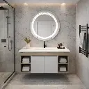 وحدة موبيليا 10009 كروم بحوض ابيض مستورد