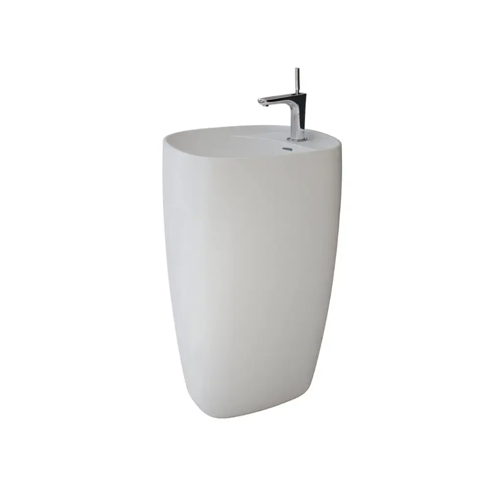 حوض جاردنر سولد سرفس ابيض من سانيبيور