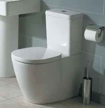 كمبنشن كونكت ارضي ملاصق للحائط بسيديلي ذاتي الغلق ابيض من ايديال ستاندرد