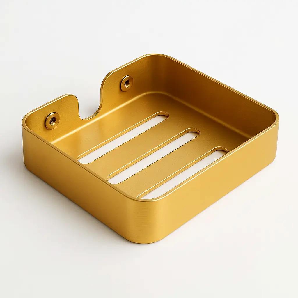 صبانة مستطيلة استالس دهبي