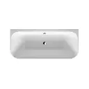 بانيو هابي دي 2 180x80 قطعة واحدة ابيض من ديورافيت