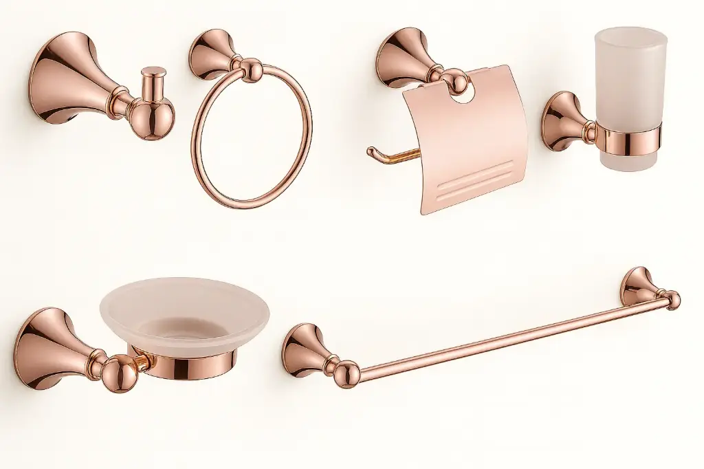 طقم اكسسوار 6 قطع روز جولد IN130-RG من انفنتي