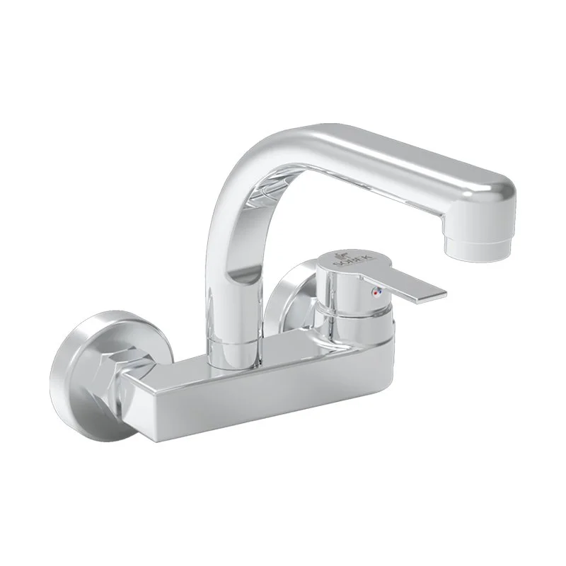 خلاط مطبخ حائطي ايدج كروم