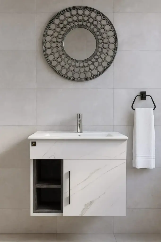 وحدة موبيليا بورديوم 60 سم كرارة D602 بحوض مستورد