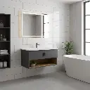 وحدة موبيليا بورديوم 80 سم انتراسيد D804 بحوض مستورد