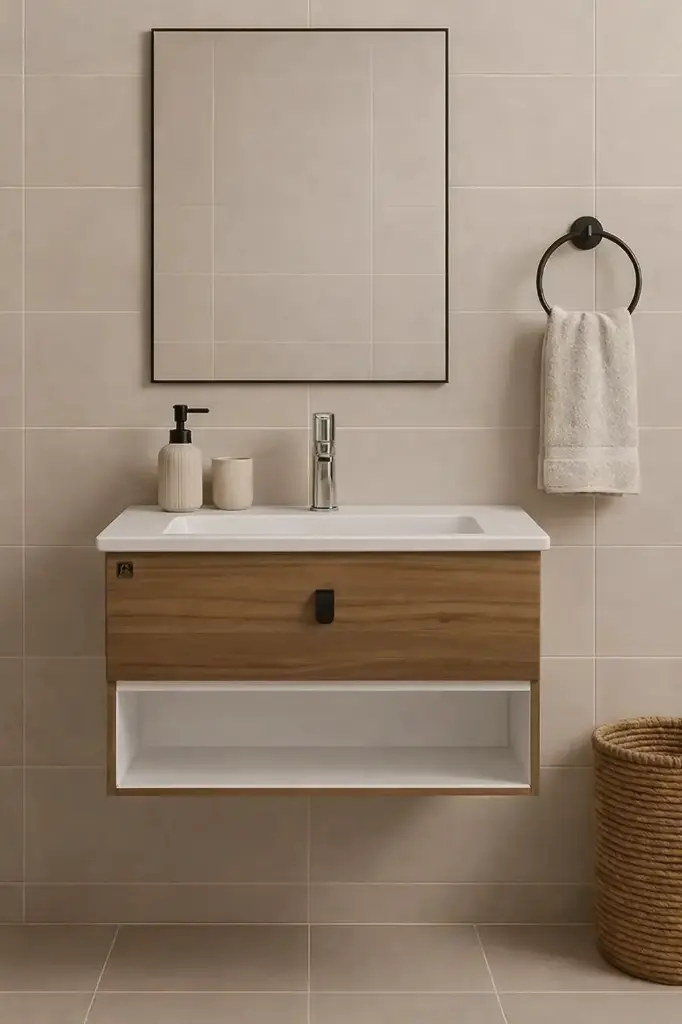 وحدة موبيليا بورديوم 80 سم ميراندا D804 بحوض مستورد