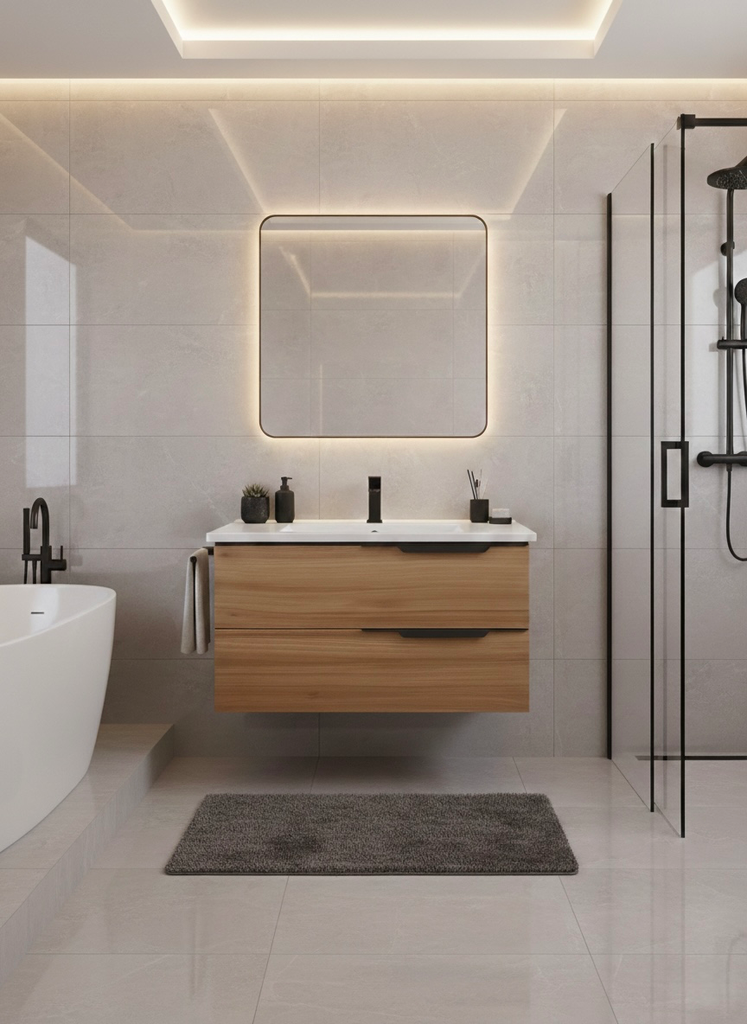 وحدة موبيليا بورديوم 80 سم ميراندا D805 بحوض مستورد