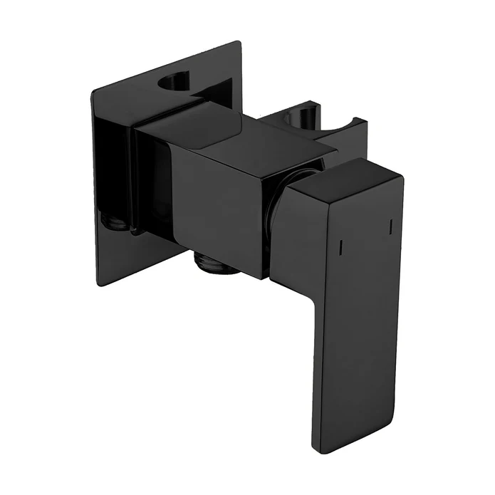 خلاط شطاف دفن مربع بحامل للشطاف اسود GX-00263B من جواد