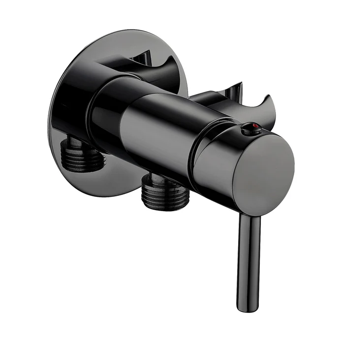 خلاط شطاف دفن دائري بحامل للشطاف اسود GX-00363B من جواد