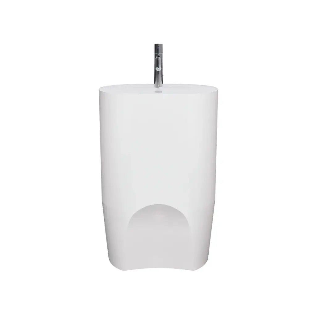 حوض رون سولد سرفس ابيض من سانيبيور