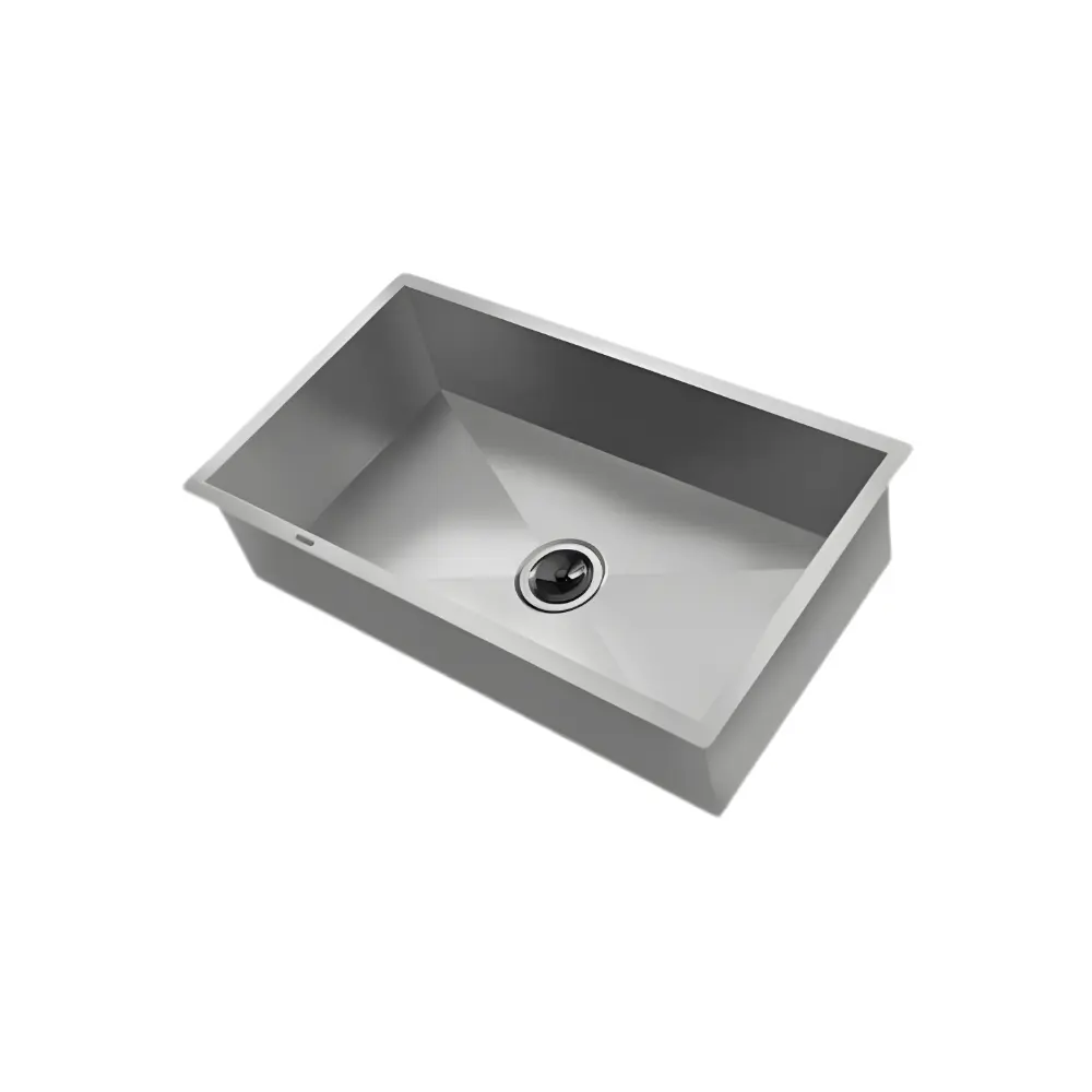 حلة مطبخ هاند ميد 80x46 سم كوري كروم من هانز