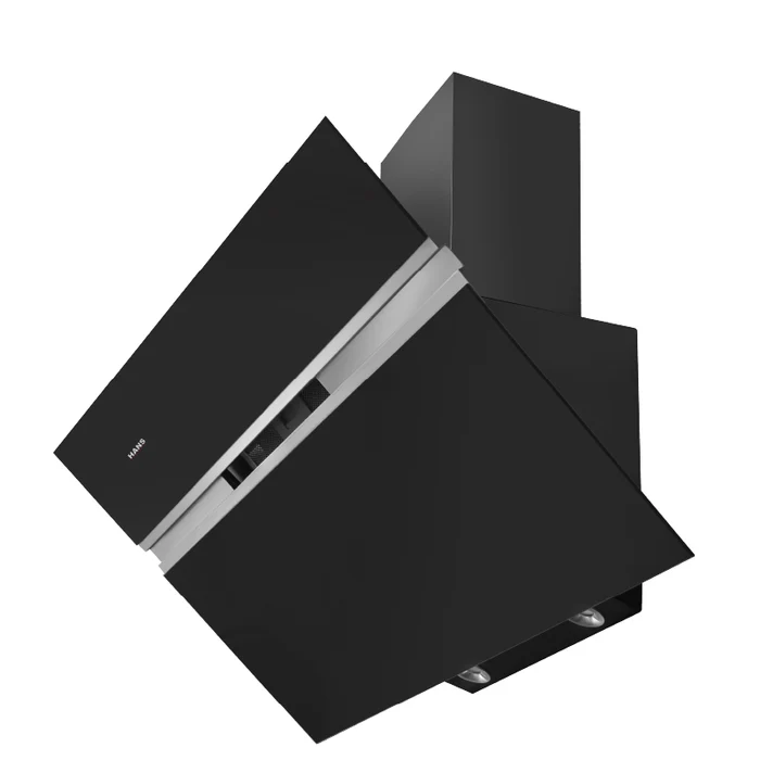 [هانز] شفاط بلت ان 90 سم NV-90-1000-SILVER BLACK-TOUCH من هانز