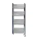 دفاية حمام كهربائية ديجيتال كروم 50x110 سم 750 وات من بيورتي