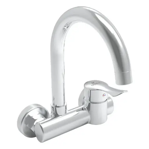 [سوبيك] خلاط مطبخ حائطي اوفيل كروم