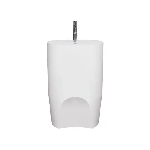 [سانيبيور] حوض رون سولد سرفس ابيض من سانيبيور